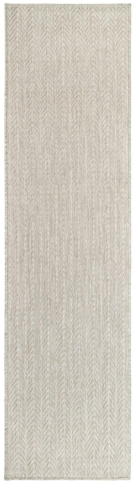 Nourison Horizon Indoor/Outdoor HOZ02 Grey Contemporary Area Rugs