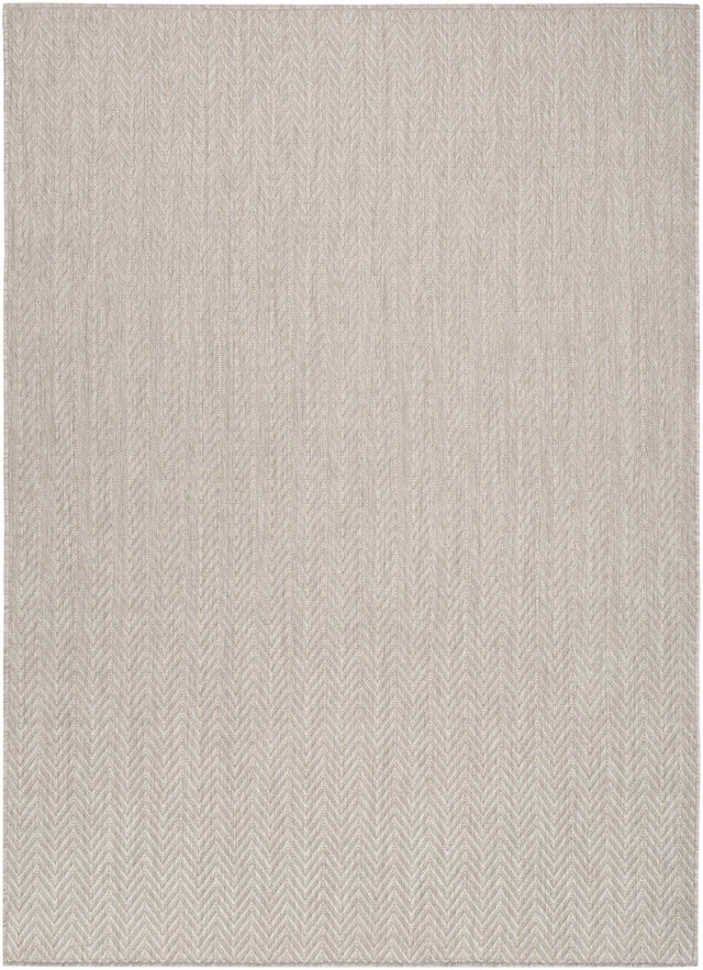 Nourison Horizon Indoor/Outdoor HOZ02 Grey Contemporary Area Rugs