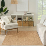 Nourison Horizon Indoor/Outdoor HOZ02 Natural Contemporary Area Rugs