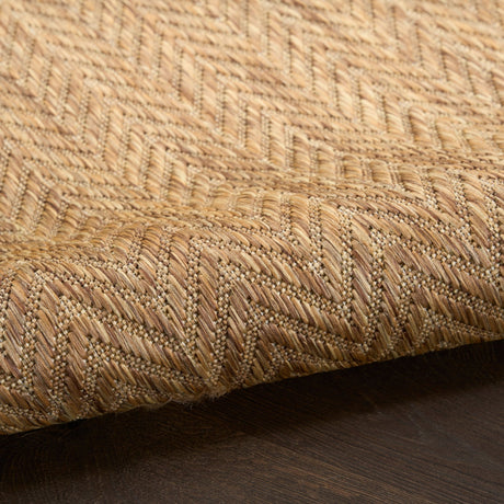 Nourison Horizon Indoor/Outdoor HOZ02 Natural Contemporary Area Rugs - 841491128008