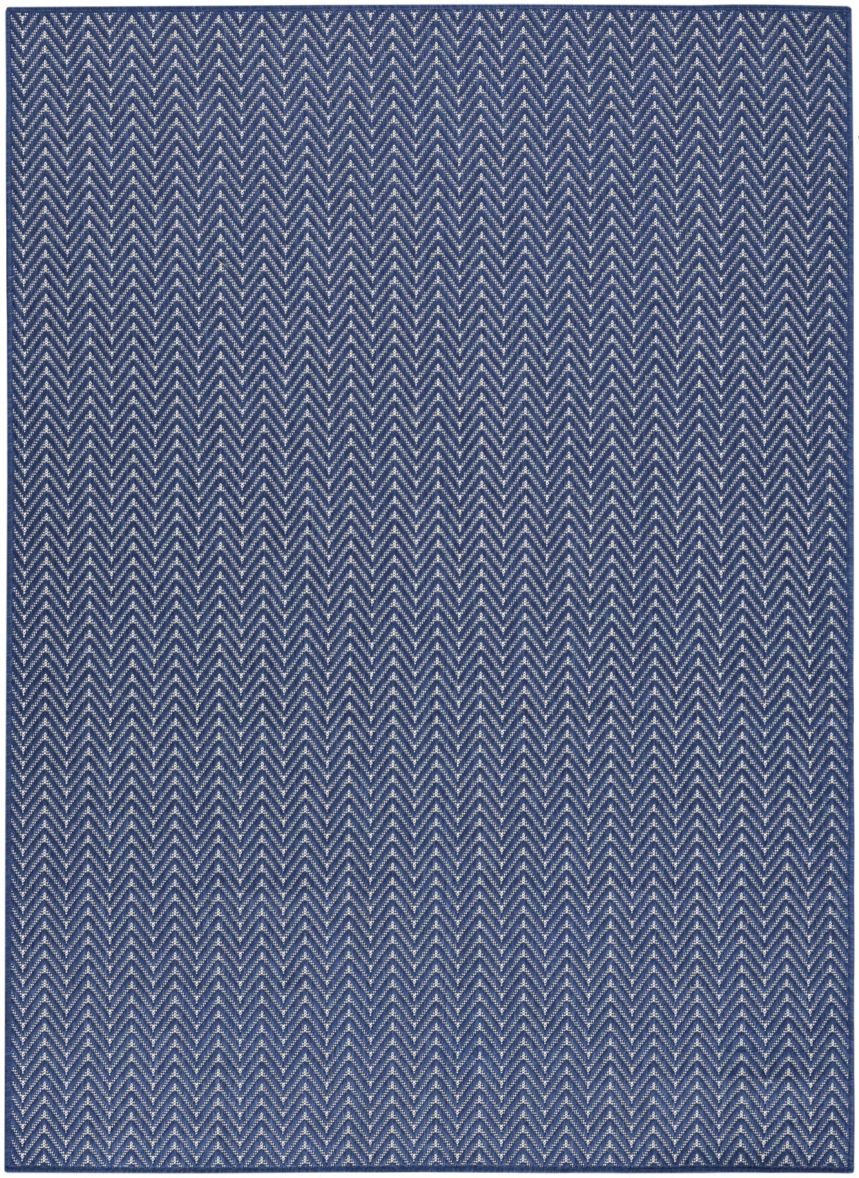 Nourison Horizon Indoor/Outdoor HOZ02 Navy Contemporary Area Rugs