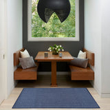 Nourison Horizon Indoor/Outdoor HOZ02 Navy Contemporary Area Rugs