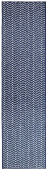 Nourison Horizon Indoor/Outdoor HOZ02 Navy Contemporary Area Rugs