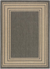 Nourison Horizon Indoor/Outdoor HOZ03 Charcoal Contemporary Area Rugs