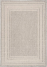 Nourison Horizon Indoor/Outdoor HOZ03 Grey Contemporary Area Rugs