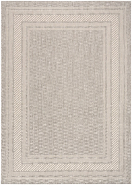Nourison Horizon Indoor/Outdoor HOZ03 Grey Contemporary Area Rugs