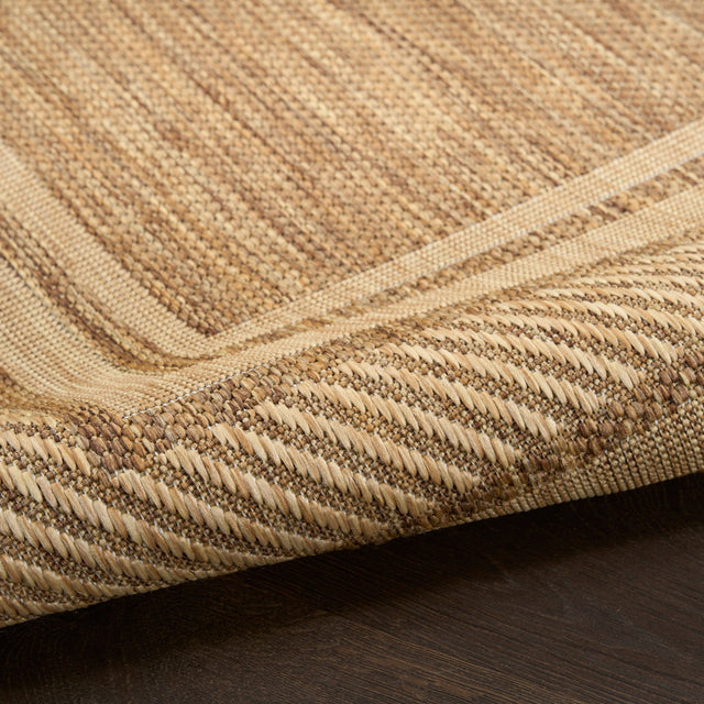 Nourison Horizon Indoor/Outdoor HOZ03 Natural Contemporary Area Rugs - 841491128718