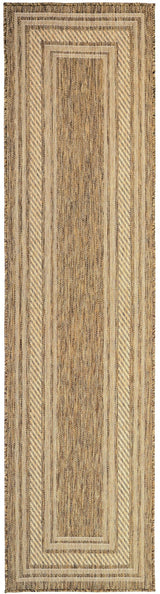 Nourison Horizon Indoor/Outdoor HOZ03 Natural Contemporary Area Rugs