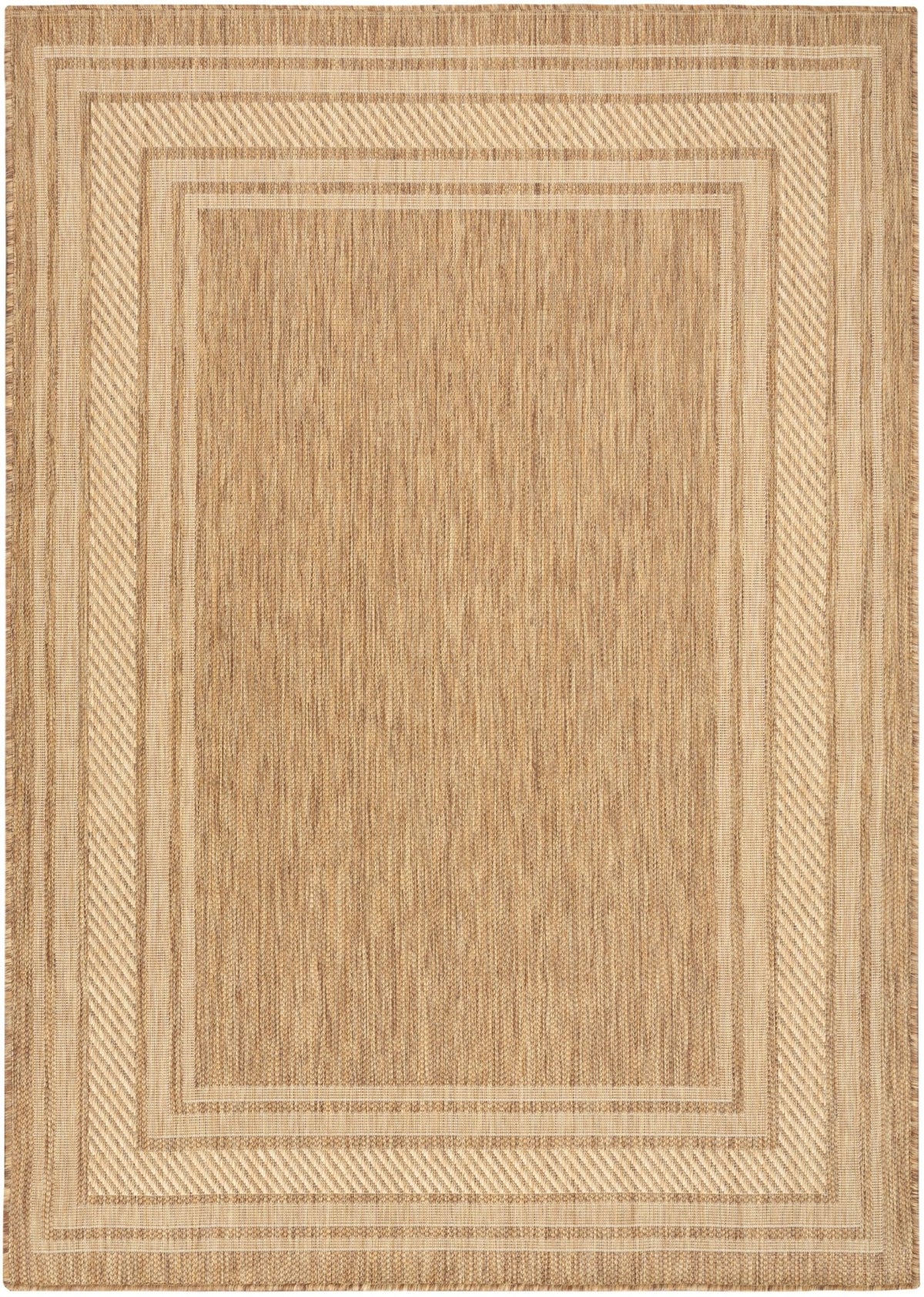 Nourison Horizon Indoor/Outdoor HOZ03 Natural Contemporary Area Rugs