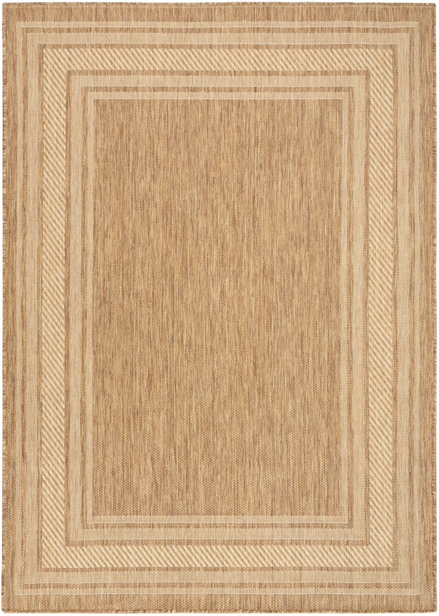 Nourison Horizon Indoor/Outdoor HOZ03 Natural Contemporary Area Rugs