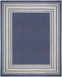 Nourison Horizon Indoor/Outdoor HOZ03 Navy Contemporary Area Rugs