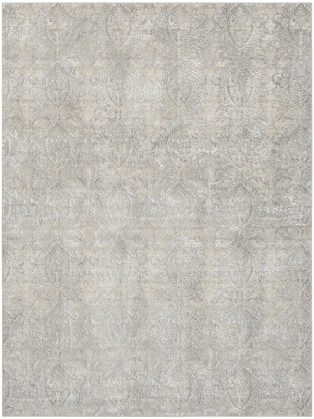 Nourison Iliana Ili01 Light Grey Rug - Nourison - 99446908452