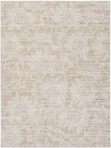 Nourison Iliana Ili02 Ivory Grey With Gold Accents Rug - Nourison - 99446908582