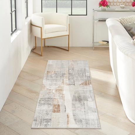 Nourison Iliana Ili04 Grey Rug - Nourison - 99446909237