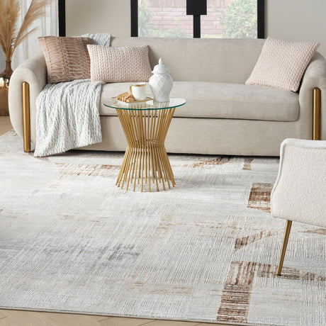 Nourison Iliana Ili04 Grey Rug - Nourison - 99446909244