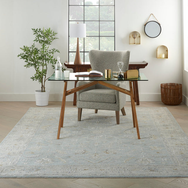 Nourison Infinite Ift05 Blue Rugs - Nourison - 99446805829