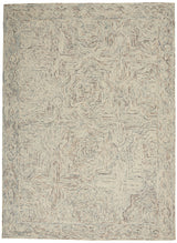 Nourison Interlock Itl03 Blue/Ivory Rugs - Nourison - 99446785992