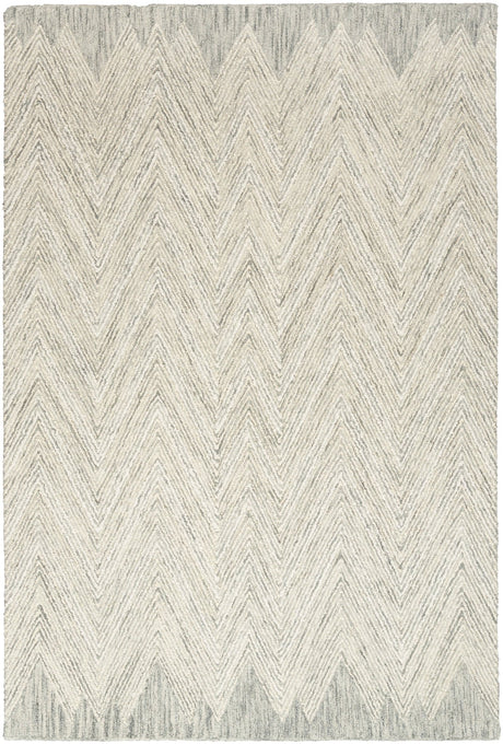 Nourison Interlock Itl04 Teal Rug - Nourison - 99446015631