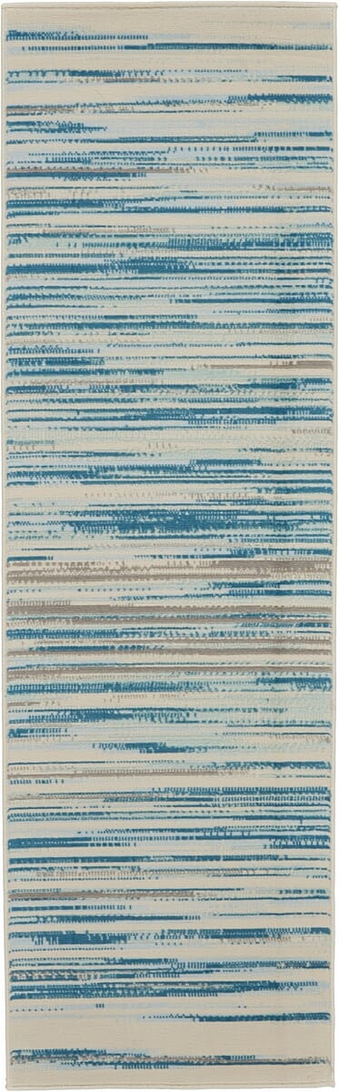 Nourison Jubilant Jub04 Blue Rugs - Nourison - 99446477965