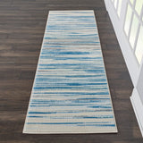 Nourison Jubilant Jub04 Blue Rugs - Nourison - 99446477965