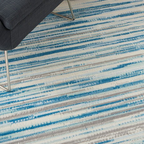 Nourison Jubilant Jub04 Blue Rugs - Nourison - 99446477965