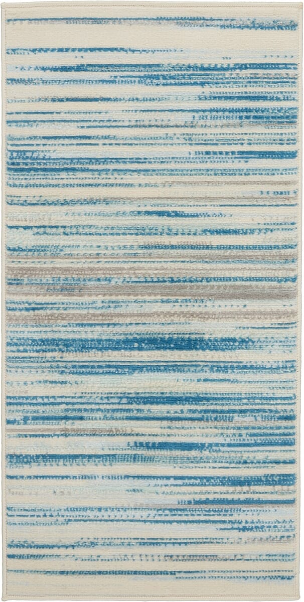 Nourison Jubilant Jub04 Blue Rugs - Nourison - 99446477965