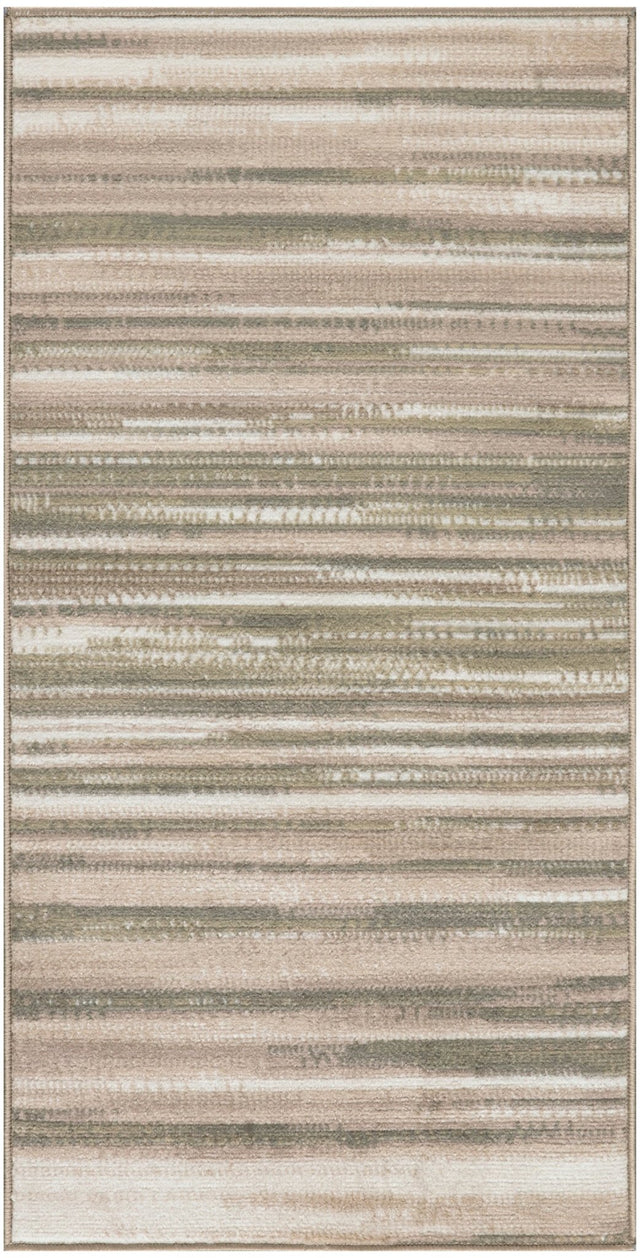 Nourison Jubilant Jub04 Green Ivory Rug - Nourison - 99446935250