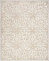 Nourison Jubilant Jub06 Ivory Beige Rug - Nourison - 99446935298