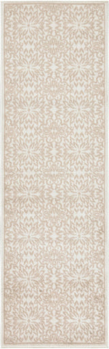 Nourison Jubilant Jub06 Ivory Beige Rug - Nourison - 99446975461