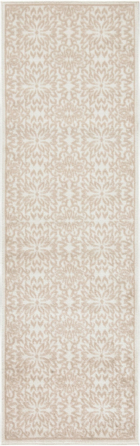 Nourison Jubilant Jub06 Ivory Beige Rug - Nourison - 99446975461