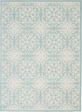 Nourison Jubilant Jub06 Ivory / Green Rugs - Nourison - 99446478238