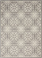 Nourison Jubilant Jub06 Ivory / Grey Rugs - Nourison - 99446478320