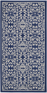 Nourison Jubilant Jub06 Navy/Ivory Rug - Nourison - 99446777263