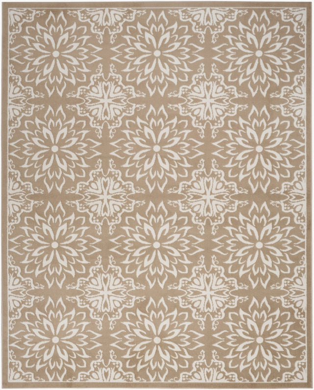 Nourison Jubilant Jub06 Taupe Rug - Nourison - 99446935335