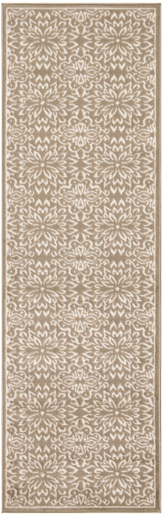 Nourison Jubilant Jub06 Taupe Rug - Nourison - 99446975546