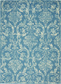 Nourison Jubilant Jub09 Blue Rugs - Nourison - 99446478658