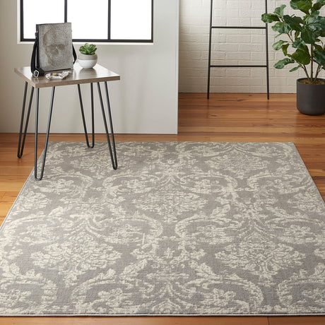 Nourison Jubilant Jub09 Grey Rugs - Nourison - 99446478894