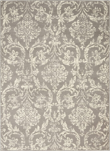 Nourison Jubilant Jub09 Grey Rugs - Nourison - 99446478894