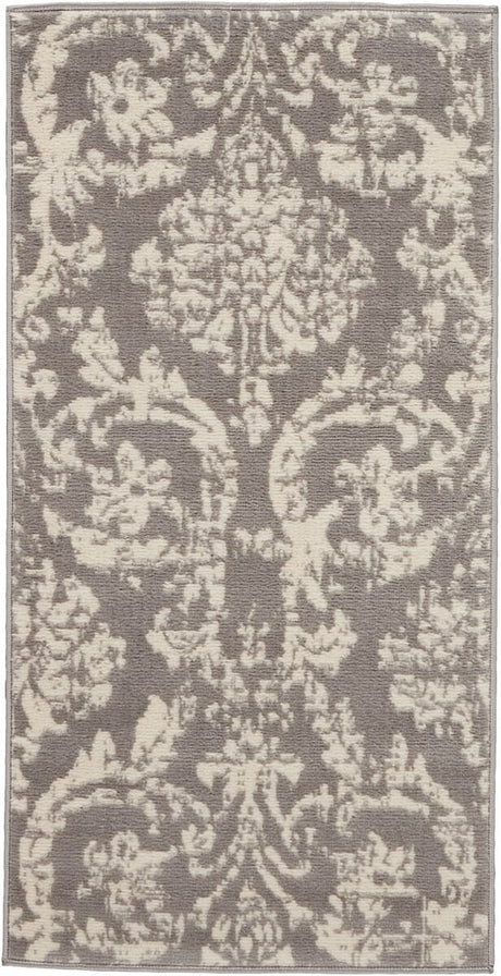 Nourison Jubilant Jub09 Grey Rugs - Nourison - 99446478900