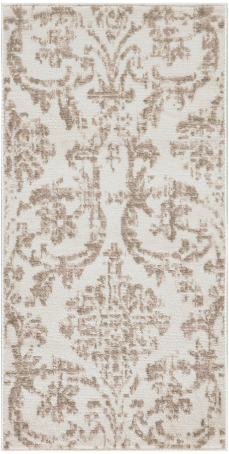 Nourison Jubilant Jub09 Ivory Beige Rug - Nourison - 99446935373