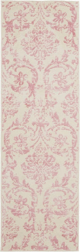 Nourison Jubilant Jub09 Ivory / Pink Rugs - Nourison - 99446221360
