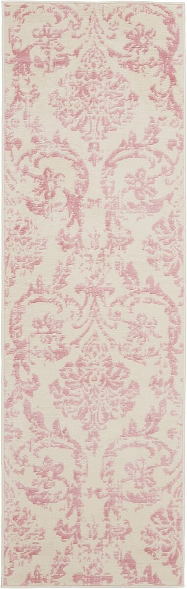 Nourison Jubilant Jub09 Ivory / Pink Rugs - Nourison - 99446221360