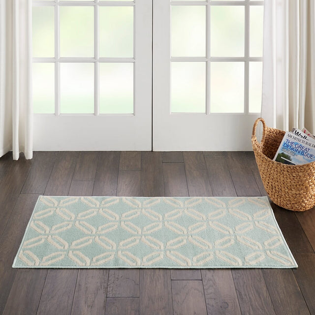 Nourison Jubilant Jub17 Green Rugs - Nourison - 99446479457