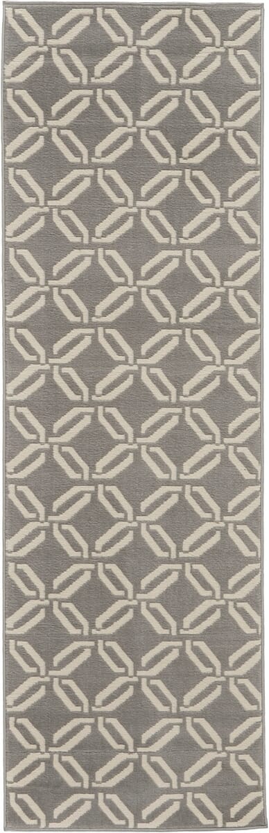 Nourison Jubilant Jub17 Grey Rugs - Nourison - 99446479396