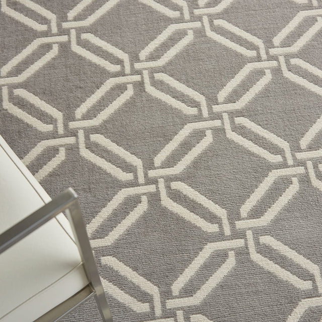 Nourison Jubilant Jub17 Grey Rugs - Nourison - 99446479396