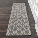 Nourison Jubilant Jub17 Grey Rugs - Nourison - 99446479396