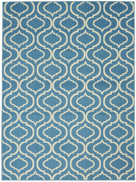 Nourison Jubilant Jub19 Blue Rugs - Nourison - 99446479631