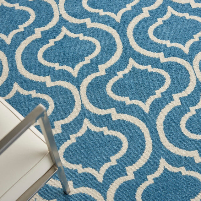 Nourison Jubilant Jub19 Blue Rugs - Nourison - 99446479648