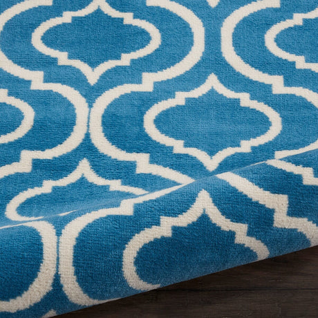 Nourison Jubilant Jub19 Blue Rugs - Nourison - 99446479648