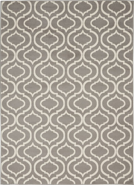 Nourison Jubilant Jub19 Grey Rugs - Nourison - 99446479716